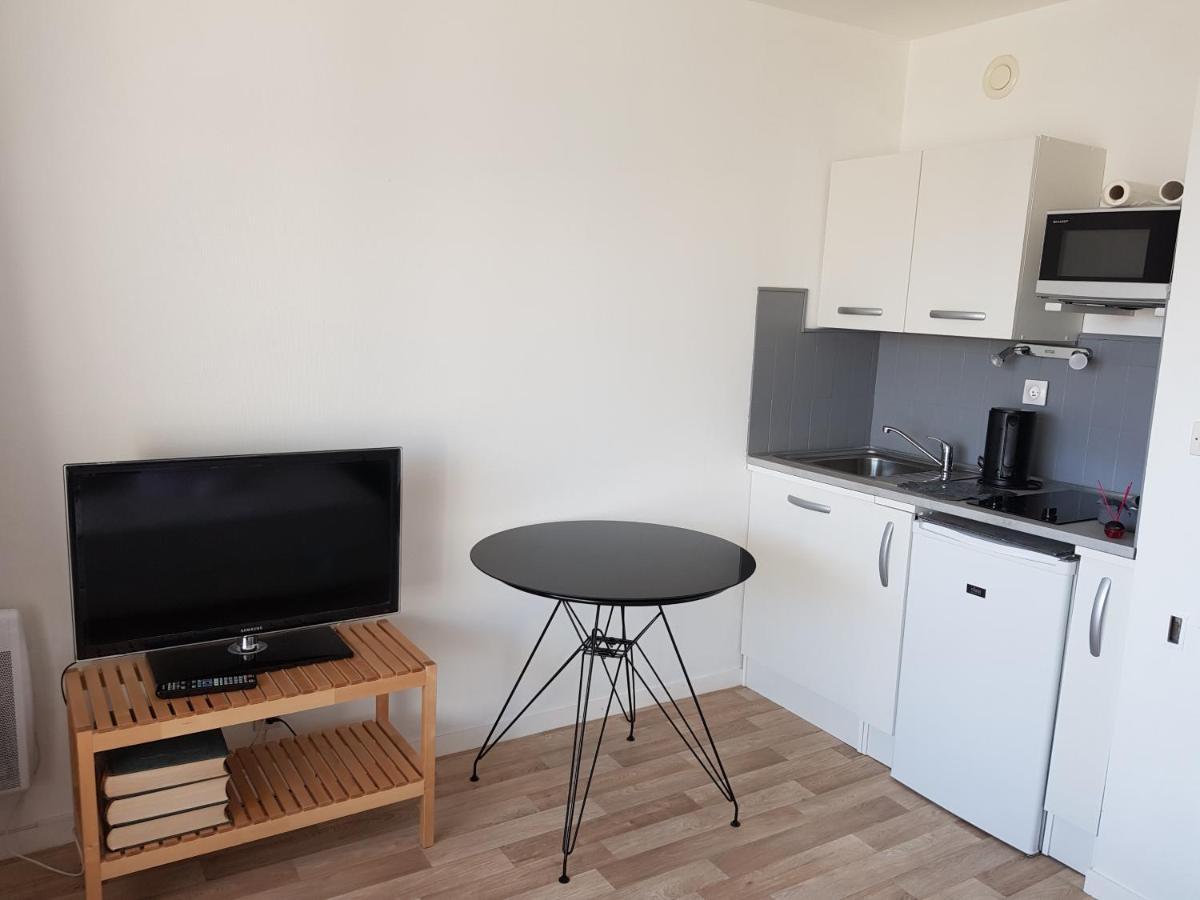 Apartmán Studio Front De Mer Ouistreham Exteriér fotografie